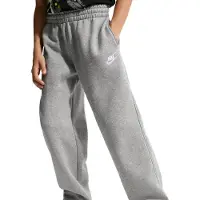 Nike Ruimvallende kinderbroek met open zoom Sportswear - Grijs, Grijs