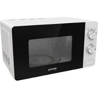 Gorenje MO20E1W, Werkblad, Vrijstaande magnetron, 20 liter, 800 watt, Draaibaar, Wit