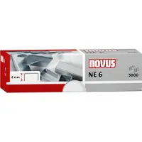 Novus OFFICE Nietjes 26/6 042-0000 Staal Zilver 5000 Nietjes