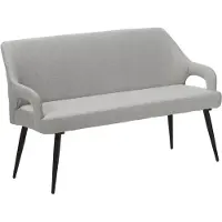Notio Living Halifax-Eettafel - Lichtgrijs Stof
