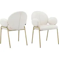 Loft 24 Iwama-Eetkamerstoel - 2 Pack - Crème