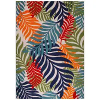 Muratap Binnen en buiten vloerkleed floral outdoor laagpolig tapijt 200x290 cm