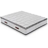 ILoveSleep - Matras ROYAL 140x190 Pocketvering Matras - Dikte 27 cm - 3 cm traagschuim - Verwijderbaar