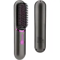 OKWISH Stijltangen - 2-in-1 Stijltang En Krultang - Draagbare Haarstyler Met USB Opladen En 3 Temperatuurinstellingen - Snelle Opwarming - Zwart