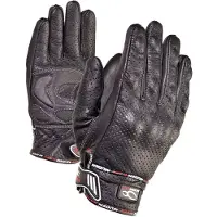 MUGENRACE Aeroflux Zwarte Geperforeerde Handschoenen Maat 2XL