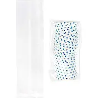 Packlinq Plastic Zakken 7/2x3x23cm met zijvouw