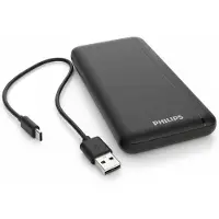 Philips Powerbank 10000 mAh USB-C – PD 20W – Externe Oplader – Zwart