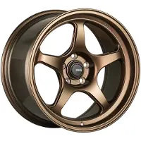 König Hyperspec 17x8 5x114.3 ET40 Matte Bronze Wheel (Knurled Bead)