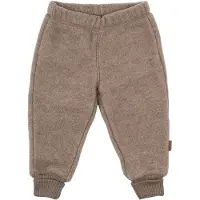 Mikk-Line - Kid's Wool Pants - Fleecebroek 98, bruin