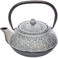 Secret De Gourmet Gietijzeren Theepot - 1 L, wit