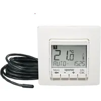 Uponor Comfort E UP thermostaat digitaal programmeerbaar, spoelset T-87IF 230V, 1088706 voor elektrische vloerverwarming