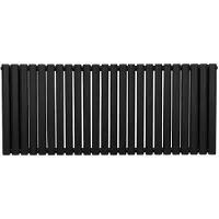 MonsterShop Ovale Kolomradiator - 600mm x 1440mm - Zwart