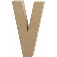 Packlinq Letter, V, H: 20,5 cm, B: 11,5 cm, dikte 2,5 cm, 1 stuk