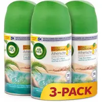 Airwick Air Wick FreshMatic 3-pack Tag am Meer – Navulling – Automatische Luchtverfrisser – 3×250 ml