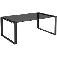 Loft 24 Otis-Salontafel - Zwart Rookglas