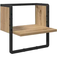 vidaXL Wandplank Muurmontage Ambachtelijk Eiken 30 x 25 x 30 cm