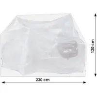 Boni-Shop® Beschermhoes transparant fiets, ca.230x120