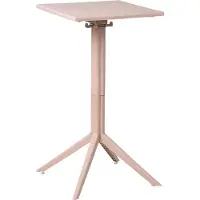 Beliani LEMNOS - Tuintafel - Beige - Synthetisch materiaal