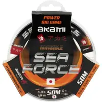 Akami Sea Force Fcc Flurocarbon 50 M Transparant 0.810 mm