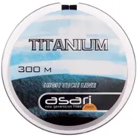 Asari Titanium Monofilament 300 M Transparant 0.160 mm