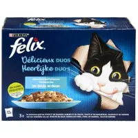 Felix 6x - Malse reepjes visselectie in gelei - 12x85g