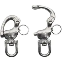 Kong Italy Quick Release Rotary Ring Connector Karabijnhaak Zilver 1