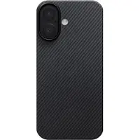 Pitaka Ultra Slim Backcover voor de Apple iPhone 17 - Zwart