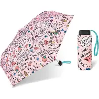 United Colors of Benetton Benetton Kinderparapluie Plat Windproof Roze Eenhoorn