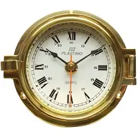 PLASTIMO Clock 3 Goud