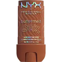 Nyx Professional Make Up Buttermelt Highlighter Stix - Hydraterende en boterzachte formule - Blijft tot 8 uur zitten - Melt To Be