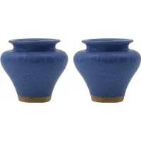 House Doctor Kolo vaas Blauw, 8,5 cm, 2-pack