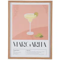 PT Living Wanddecoratie Margarita Peach Orange