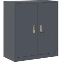 vidaXL Opbergkast Antraciet 80 x 40 x 90 cm Staal