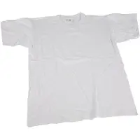 Packlinq T-shirts, B: 48 cm, afm small, ronde hals, 145 gr, wit, 1 stuk