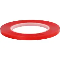 Packlinq Dubbelzijdig klevend power tape, B: 7 mm, 25 m/ 1 rol