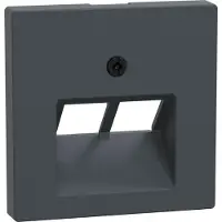 Merten 298014 UAE-, IAE-, ISDN-contactdoos Afdekking System M Antraciet 1 stuk(s)