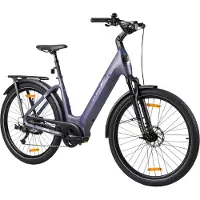 SmartAI Elektrische fiets 27,5Inch - 20AH - LCD -75NM -9 Versnellingen -Aluminium design -Hydraulische schijfrem - Bereik tot 130km - Pedelec -E-MTB - voor dames en heren - Blauw
