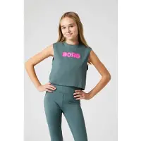 Björn Borg Cropped Tank Top Groen | Maat: 170