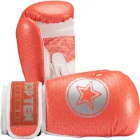 Top ten bokshandschoen oranje zilver 12OZ