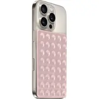 Mobiparts Zuignap Telefoonhouder | Sticky Pad - Roze Universeel