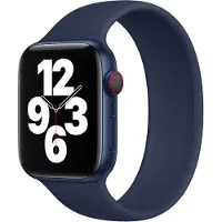 Apple Siliconen solobandje voor de Watch | 38/40/41/42 mm - Maat 8 - Deep Navy
