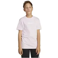 Adidas Functioneel shirt 'ESSENTIALS' rosa / wit