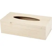 Packlinq Tissuedoos, afm 27x14x8 cm, 1 stuk