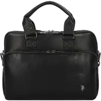 U.S. POLO ASSN. Aktentas zwart