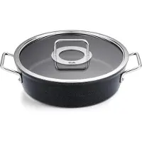 Fissler Kookpan Laag met Glasdeksel Adamant 24 cm