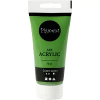 Packlinq Acryl Verf, semi-glanzend, semi-dekkend, crome green, 75 ml/ 1 fles