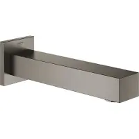 GROHE Baduitloop eurocube baduitloop hard graphite geborsteld
