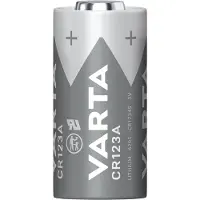 Varta Lithium Cylindrical CR123A BLI 2 stuks