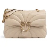 Pinko Schoudertas 'Love' beige