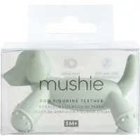 Mushie Siliconen Baby Bijtring Speelgoed | Hondenfiguur Bijtring